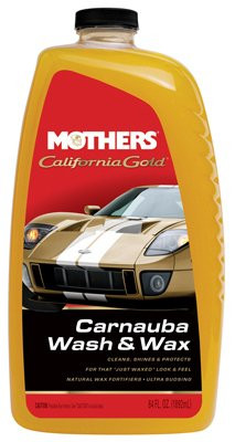 Wash & Wax Carnuba 64 oz. California Gold Mothers