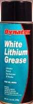 White Lithium Grease 16 Oz. Aerosol Can Dynatex