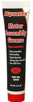 Motor Assembly Grease 6 Oz. Squeeze Tube Dynatex