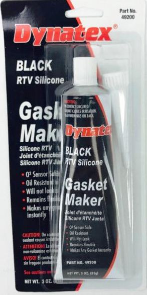 Black RTV Silicone Gasket Maker - L/V Dynatex