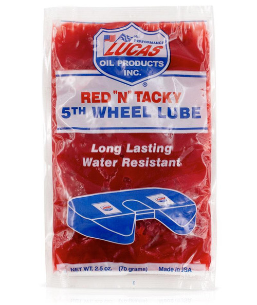 Grease Red "N" Tacky 5th Wheel Lube 2.5 oz Lucas
