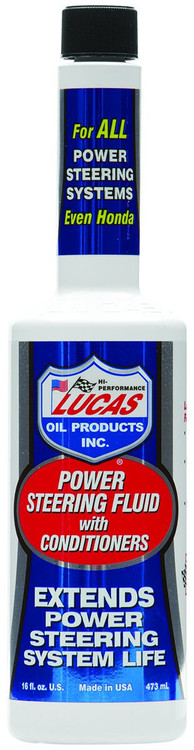 Power Steering Fluid With Conditioner 16 oz Lucas