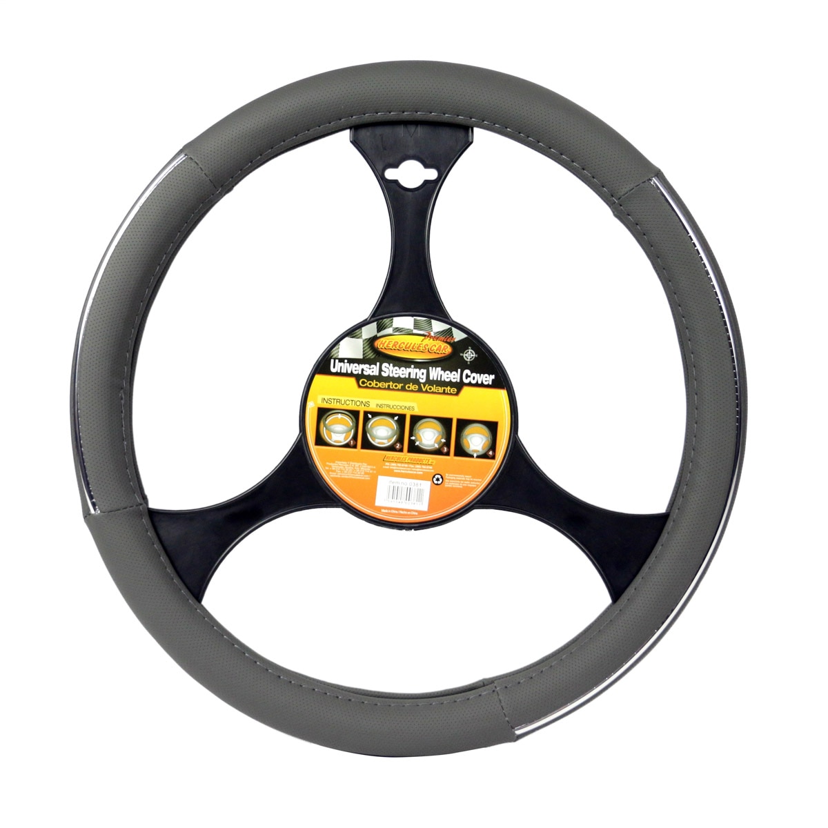 Steering Wheel Cover Spherion Silver Line Hercules
