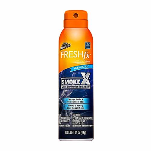 Spray Smoke Odor Eliminator, Midnight Air Scent Smoke-X 3.5oz  FRESH fx Armor All