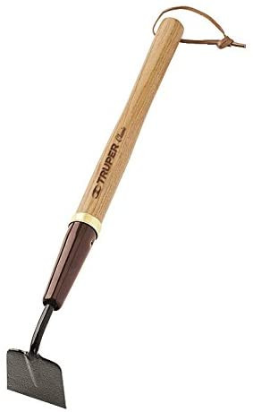 Truper 30675 Classic Gardener Forged Square Hoe Ash Handle 15-Inch