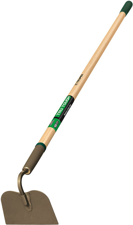 Truper 30006 Tru Tough 54-Inch Welded Garden Hoe 6-Inch Head Wood Handle with Rubber-Grip