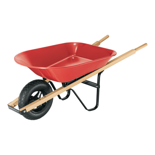 Truper 30358 Tru Built Wheelbarrow Homeowner 4 cu ft