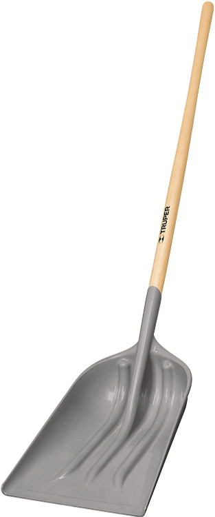 Truper 33051 Tru Tough Abs Scoop #12 Long Handle 48-Inch