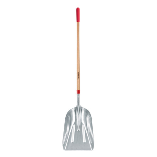 Truper 33052 Tru Tough Aluminum Scoop Long Handle 48-Inch No.12