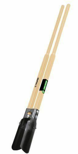 Truper 33521 Tru Tough Atlas Pattern Post Hole Digger Wood Handles 48-Inch