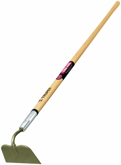 Truper 30018 Tru Pro Forged Garden Hoe 6-Inch Head Ash Handle 60-Inch