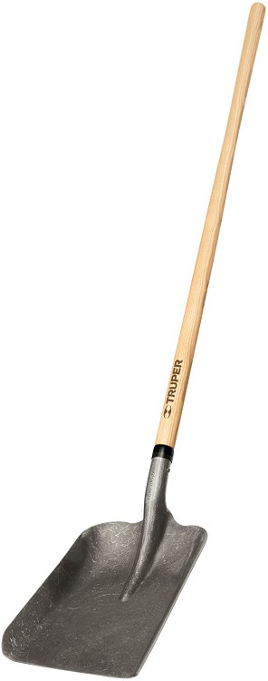 Truper 33032 Tru Pro Coal or Street Cleaner Shovel  Blade D Handle No.2