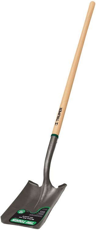 Truper 33041 Garden Pro Square Shovel Tru Tough Square Point