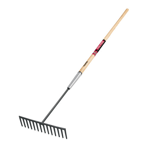 Truper 33105 Tru Pro Asphalt Rake 1/2-Inch Shank Ash Handle 60-Inch