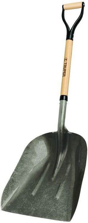 Truper 33115 Tru Pro 27 Inch D-Handle Steel Scoop