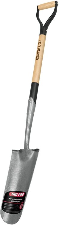 Truper 33658 Tru Pro Drain Bar Solid Shank and D-Handle