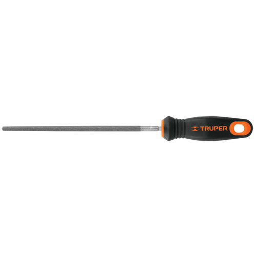 Truper 15316 Round File With Double Injection Handle 8"