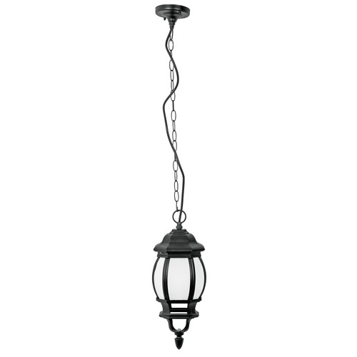 Volteck, 8 W LED Flying Buttress Type Black Hanging Lantern.