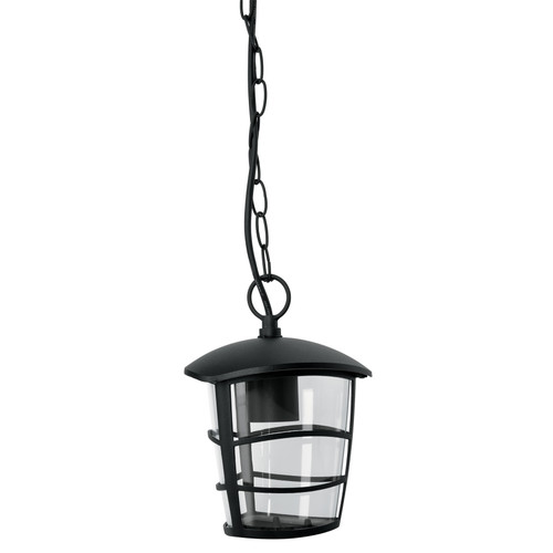 Volteck Modern Hanging Black Flying Buttress Lamp Not Included