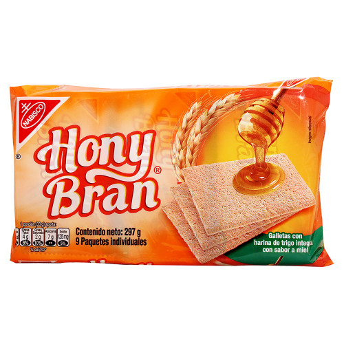 Nabisco Hony Bran Cookie Wheat And Honey Bag 10 oz                                 