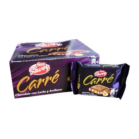 Savoy Chocolate Bar CarrÐÂ© Hazelnuts 0.88 oz                                                                        