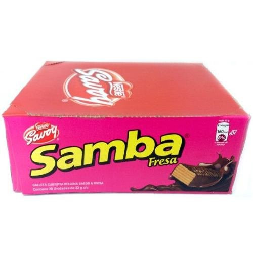 Savoy Samba Cookie Strawberry 1.12 oz                                                                            