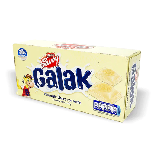Savoy Chocolate Bar Galak White                                                            