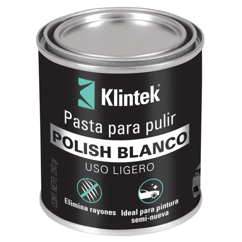 Klintek 57085 White paste polish, fine grain