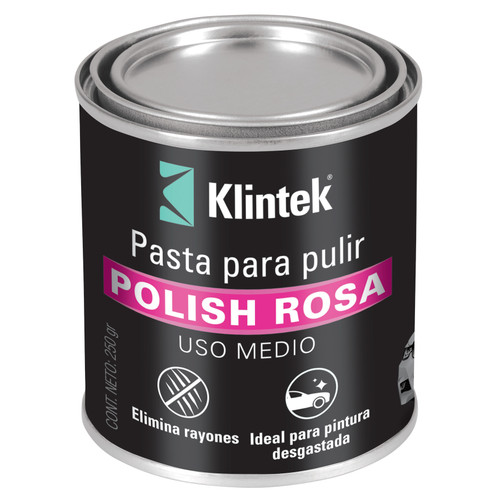 Klintek 57086 Polish in pink paste, medium grain (rough use)