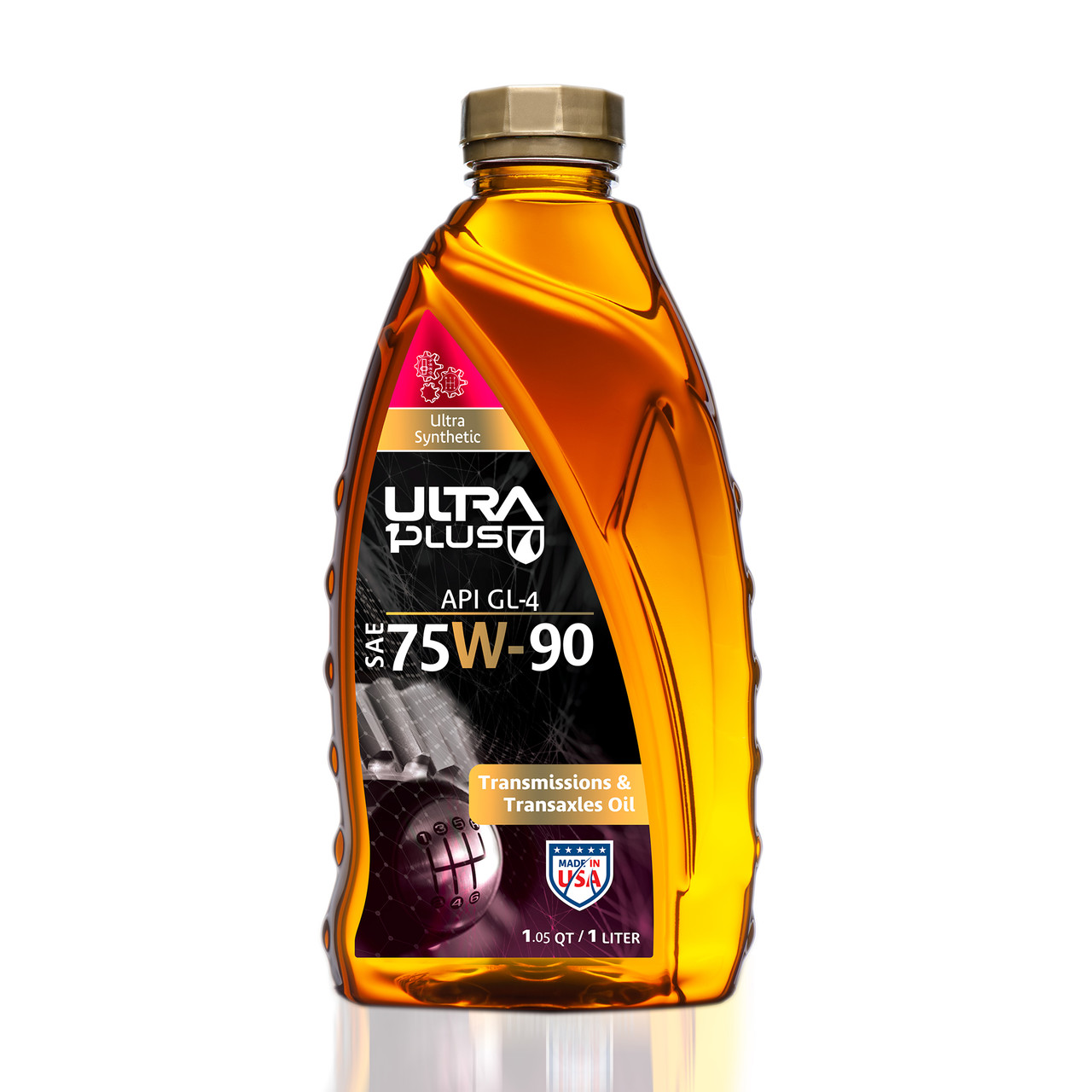 Ultra1 Plus SAE 75W-90 Synthetic Gear Oil, API GL-4