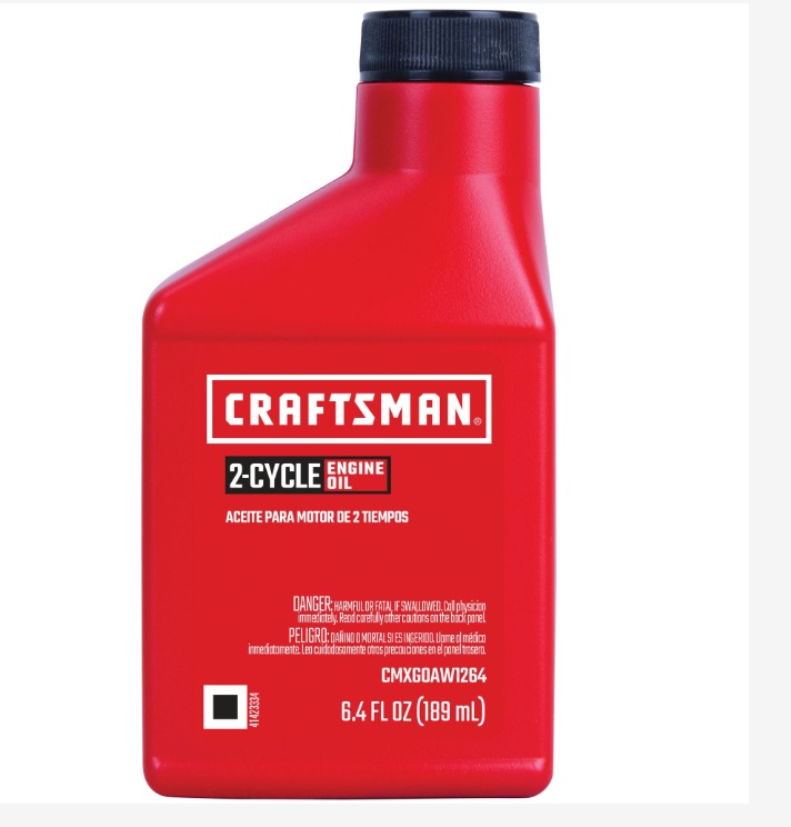 Craftsman CRAF5008 Motor Oil 2 Cycles 8 Oz.