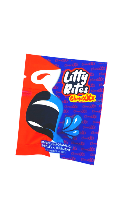 Litty Bites ClimaxXx Gummies Unisex Performance (4 per Pack)