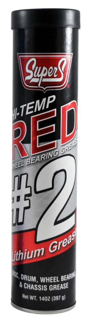 SuperS Hi-Temp Red Grease Wheel Bearing