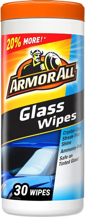 Armor All 17501C Cleaning Wipes for Car Window Film and Dirt 30 Units
