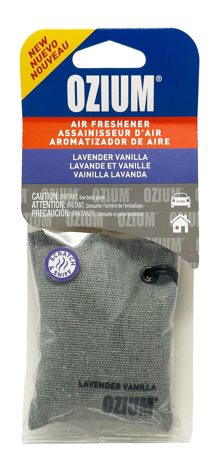 Ozium Scented Sachet Air Fresheners for Car and Home