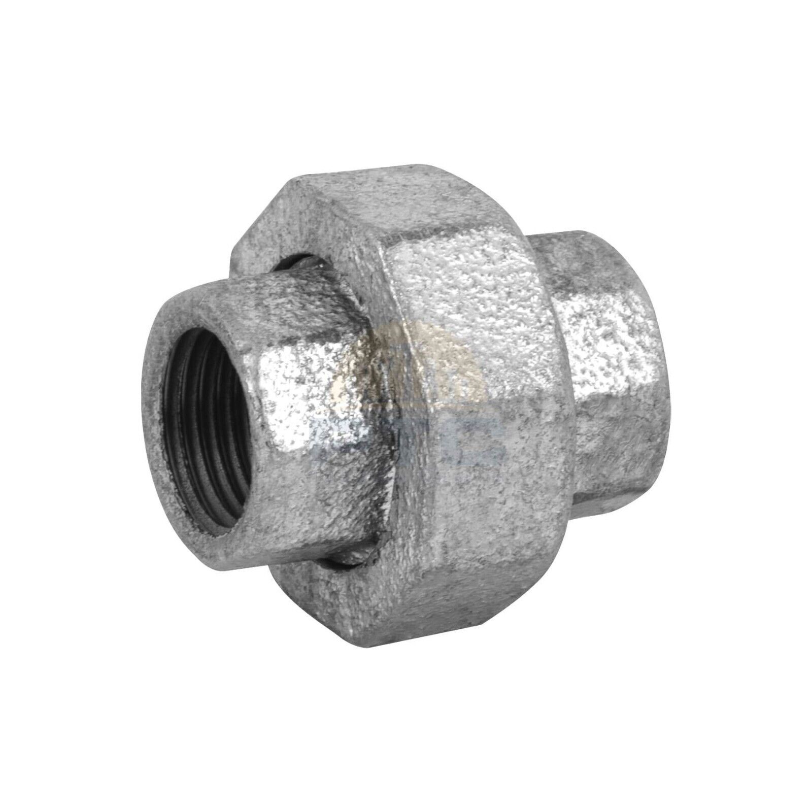 Foset Adapters for Galvanized Steel Pipes and Nuts 1/2"