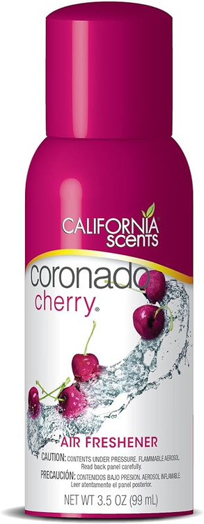 California Scents 41407 Air Freshener Aerosol Coronado Cherry 3.5 Oz.