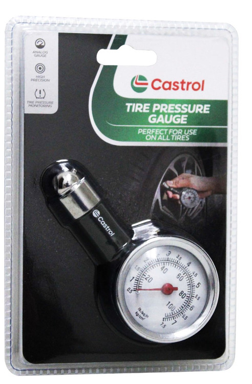 Castrol Auto Tools Manual Tire Preasure Gauge