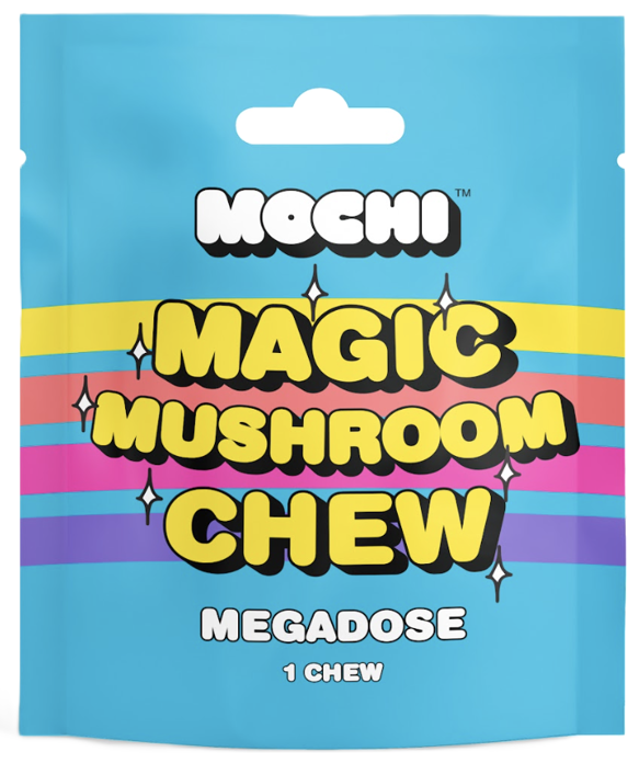 Mochi Chew Mushroom Blueberry Cake Aphrodisiac 400mg