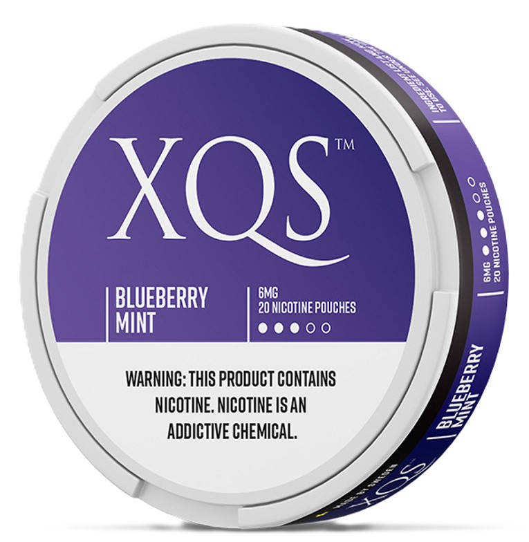 XQS Nicotine Pouches 20 per Can 6 Mg