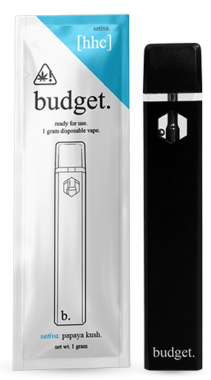 Budget HHC Disposable Vape Micro-USB Recharging Port 1 Gram