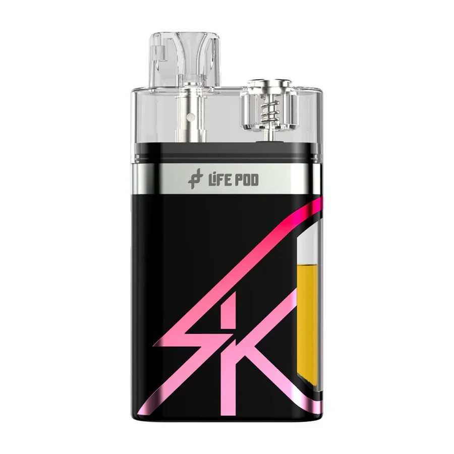 MegaWatts. Life Pod Sk Vape Disposable Nicotine 5% 15K Puff (14Ml)
