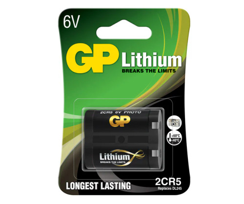 GP Battery Lithium CRP2 Western Card