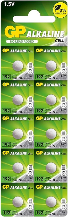 Gp Battery Alkaline Cell 189f LR54 10 in Strip