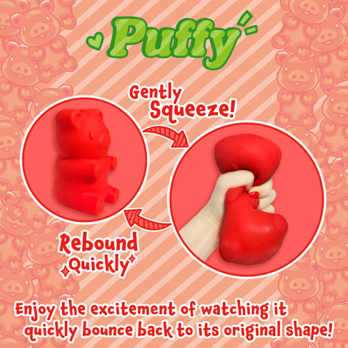 Gummy Piggie Squishy 4.5"
