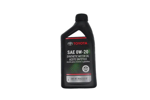 Toyota Motor Oil 0-W20  Full Synthetic 1Qt.