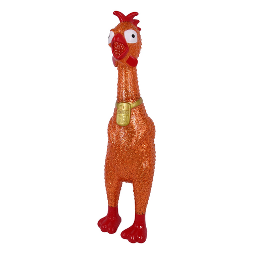 Animolds Squeeze Me Chicken Glitter  12.5"
