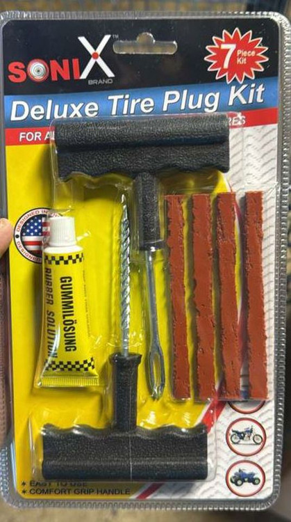 Sonix Tire Plug Kit Deluxe 7 Pc